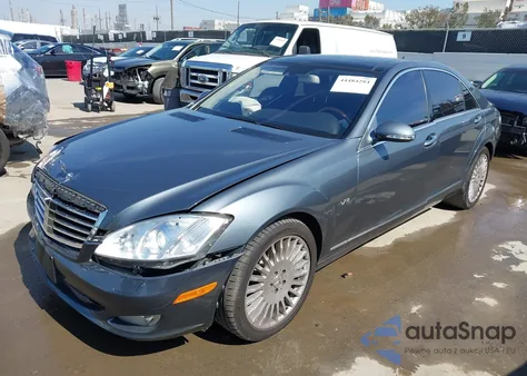 2007 Mercedes-Benz S 600 z USA, uszkodzony, nr VIN WDDNG76X57A114021